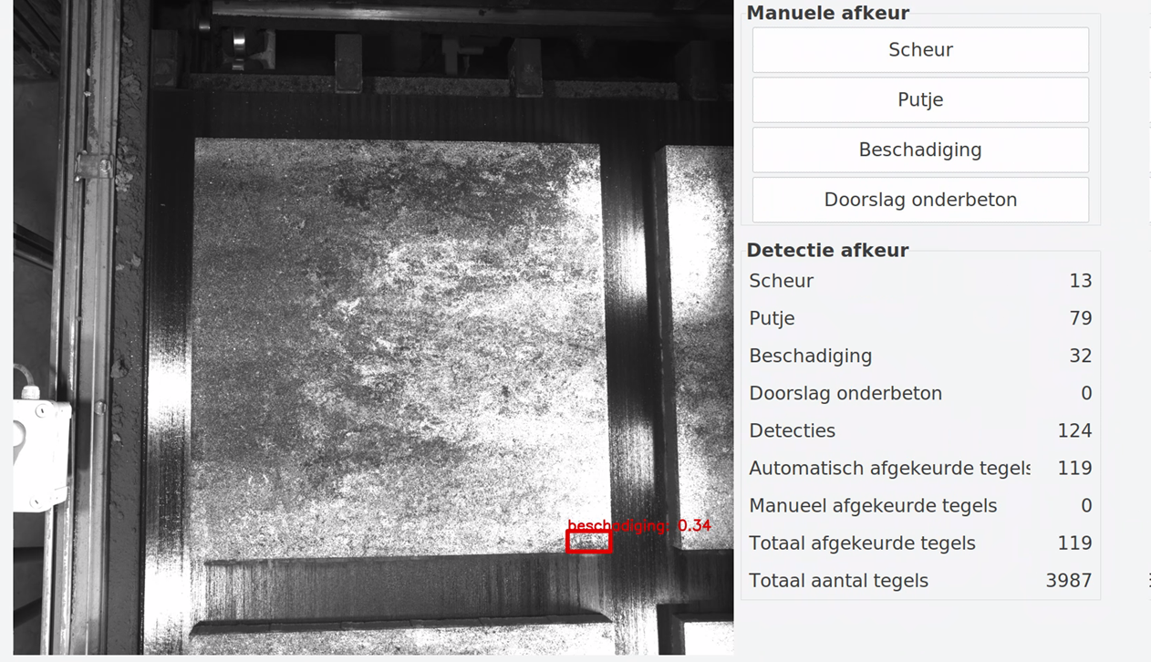 Vision systeem voor automatische kwaliteitscontrole bij Excluton